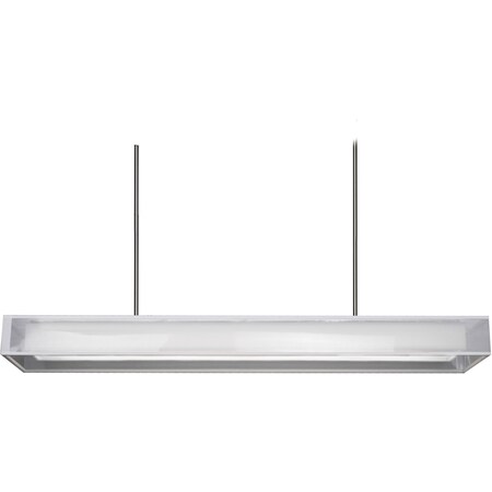 Kuzco Lighting Covina - Flush Mount Organza Shade With Aluminum Chassis LP14548-WH